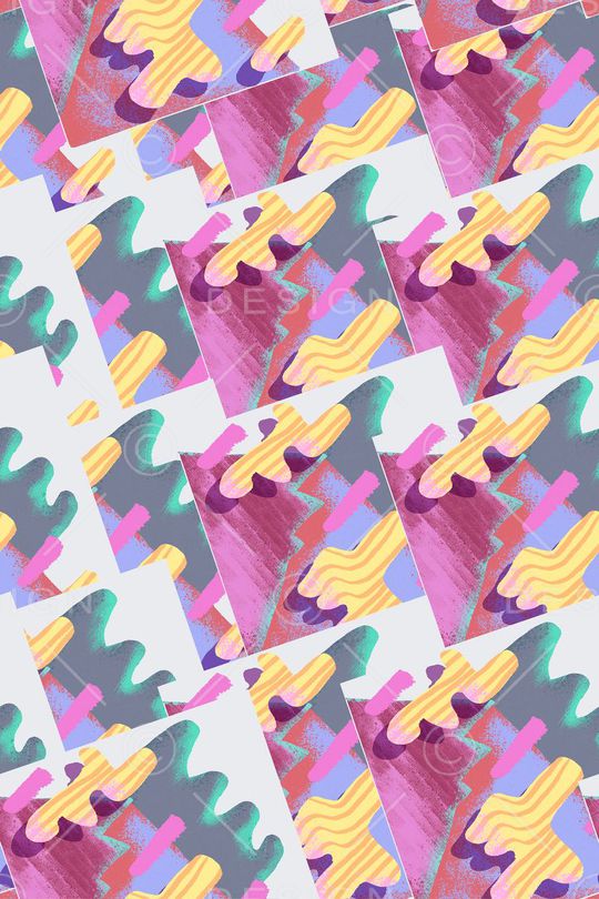 几何印花华亿平台图片