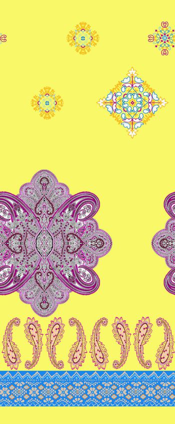 清新时尚印花华亿平台图片