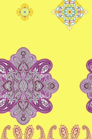 清新时尚印花华亿平台图片