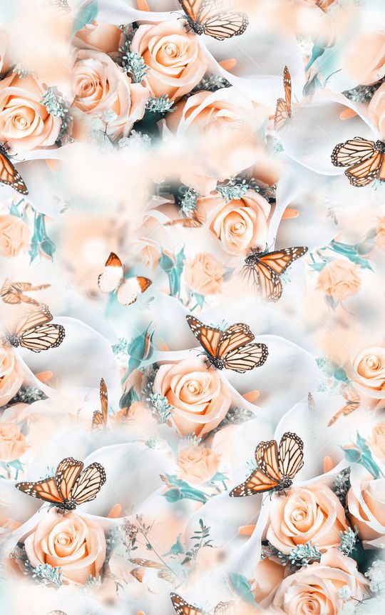 时尚潮流柔和系列女装裙子印花印花华亿平台图片