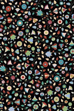 不规则几何印花华亿平台图片