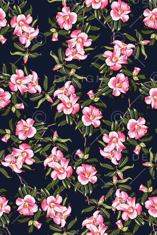 时尚抽象3D数码花卉印花华亿平台图片