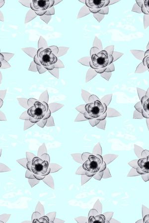 淡雅印花华亿平台图片