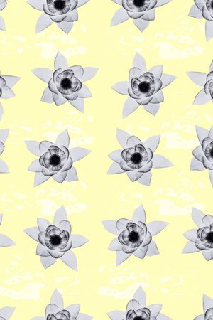 淡雅印花华亿平台图片