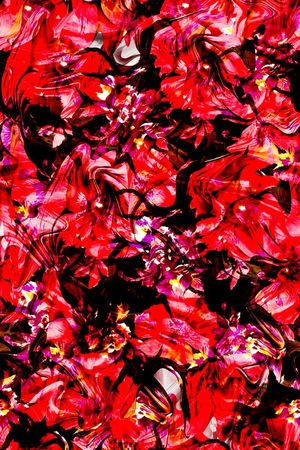 抽象印花华亿平台图片