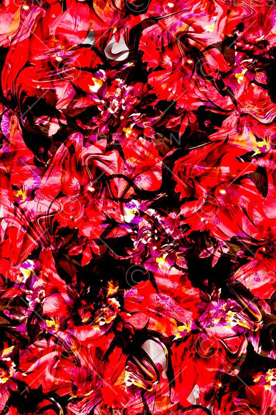 抽象印花华亿平台图片