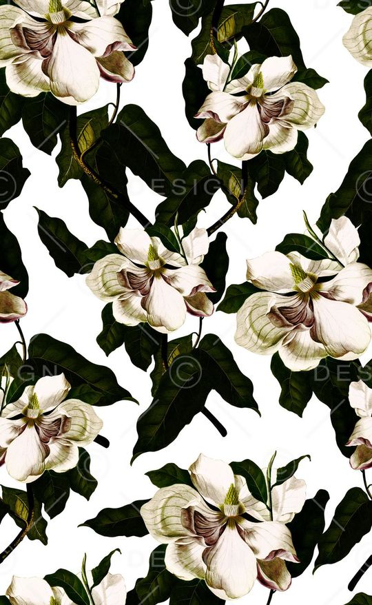 时尚大花印花华亿平台图片