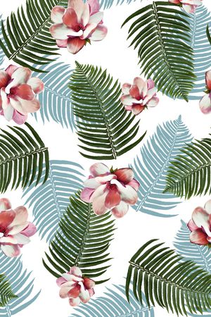 热带雨林印花华亿平台图片