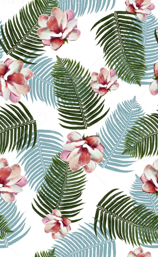 热带雨林印花华亿平台图片