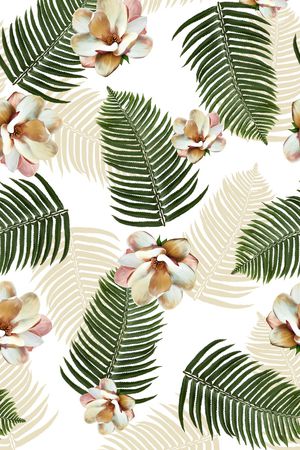 热带雨林印花华亿平台图片