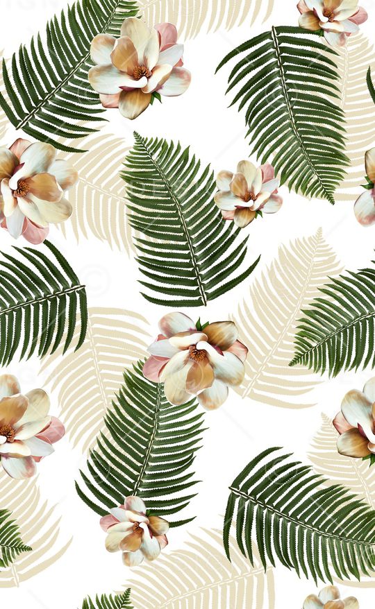 热带雨林印花华亿平台图片