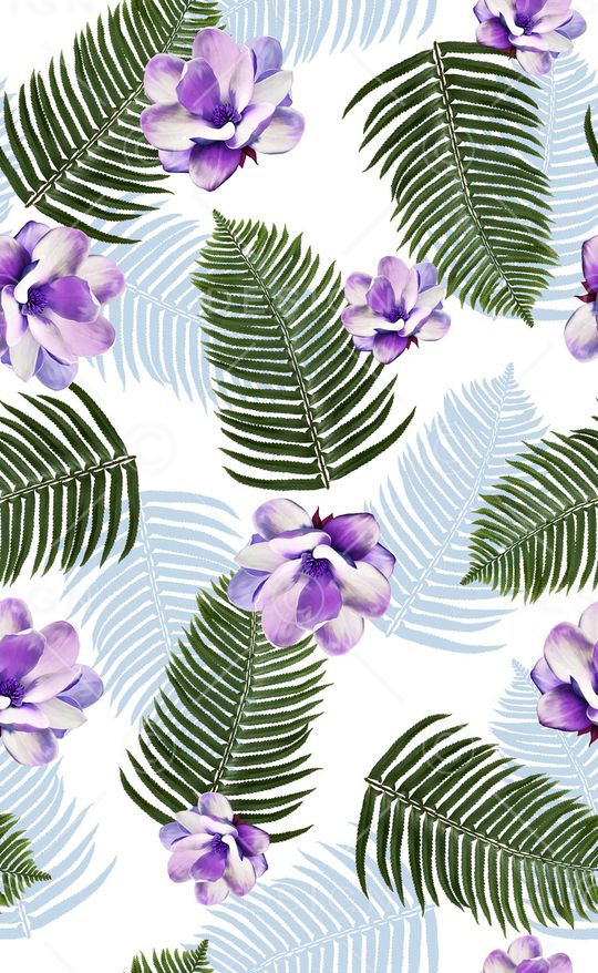 热带雨林印花华亿平台图片