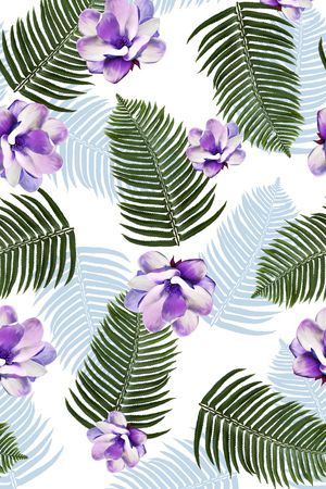 热带雨林印花华亿平台图片