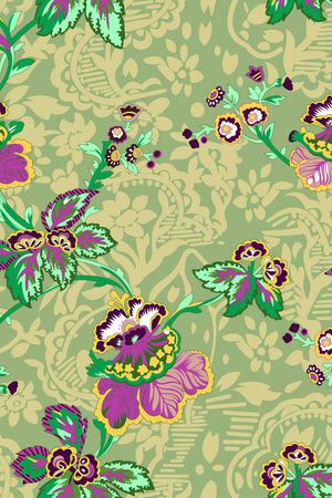 小碎花印花华亿平台图片