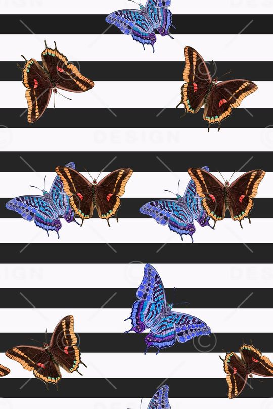 条纹印花华亿平台图片