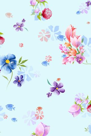 兰花印花华亿平台图片