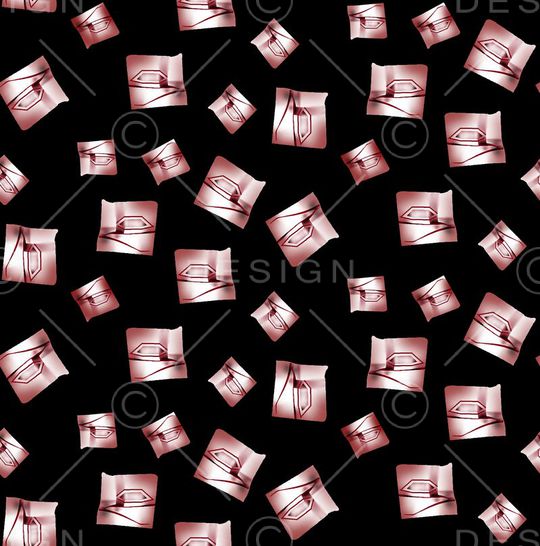 不规则几何印花华亿平台图片