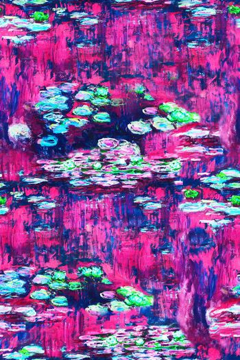 抽象印花华亿平台图片