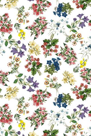 小碎花印花华亿平台图片