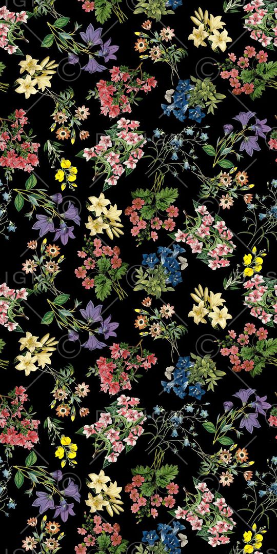 小碎花印花华亿平台图片