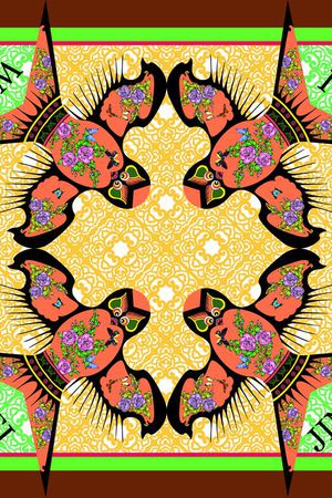 民族风印花华亿平台图片