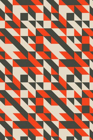 不规则几何印花华亿平台图片