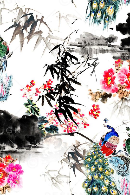 民族风印花华亿平台图片