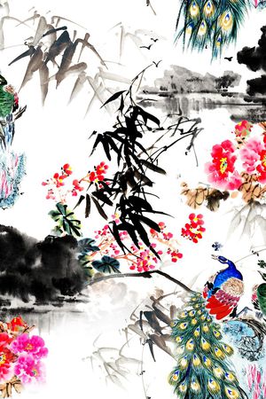 民族风印花华亿平台图片