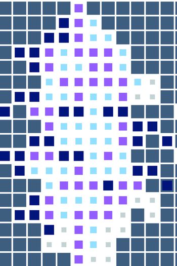 627033-几何方格--h