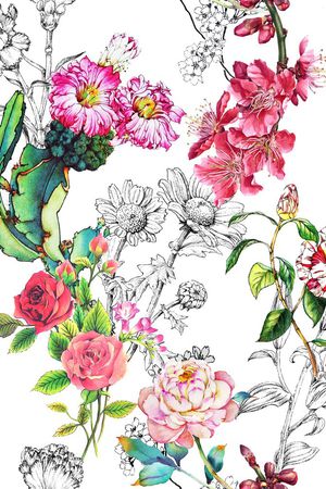 MAX-热带风情印花华亿平台图片