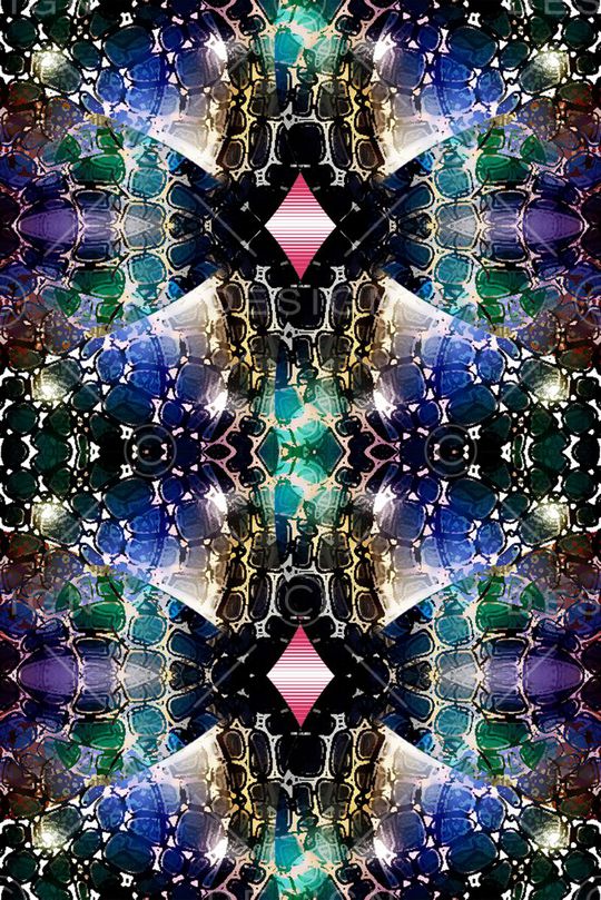 抽象印花华亿平台图片