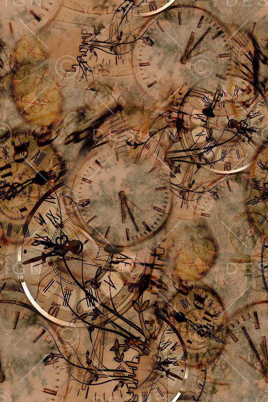 时钟印花华亿平台图片