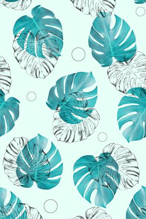 热带雨林印花华亿平台图片