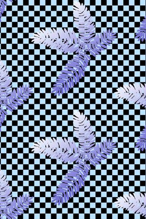 格子印花华亿平台图片