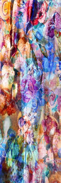 抽象彩图印花华亿平台图片