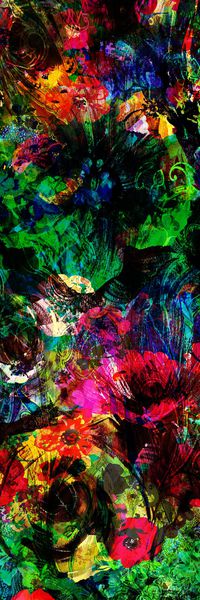 抽象彩图印花华亿平台图片