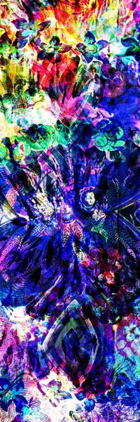 抽象彩图印花华亿平台图片