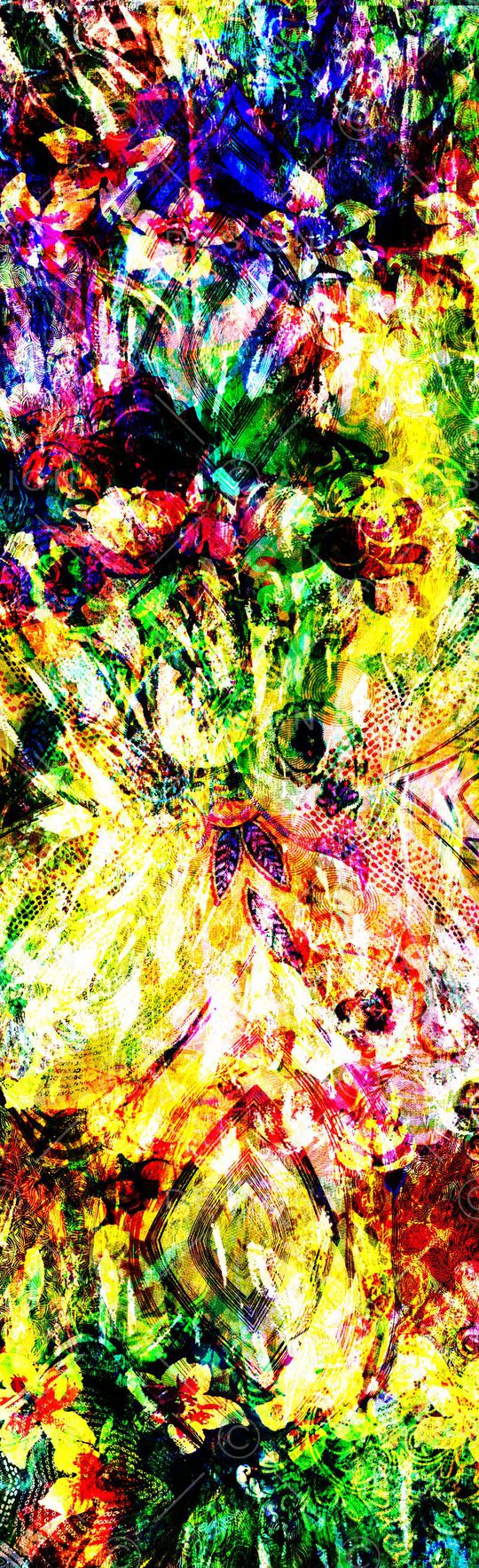 抽象彩图印花华亿平台图片