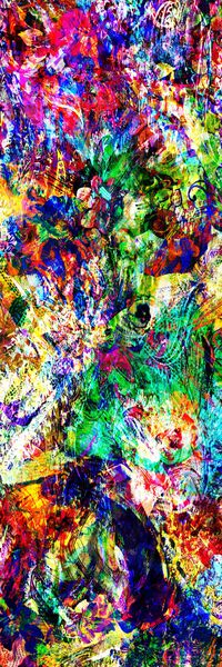 抽象彩图印花华亿平台图片