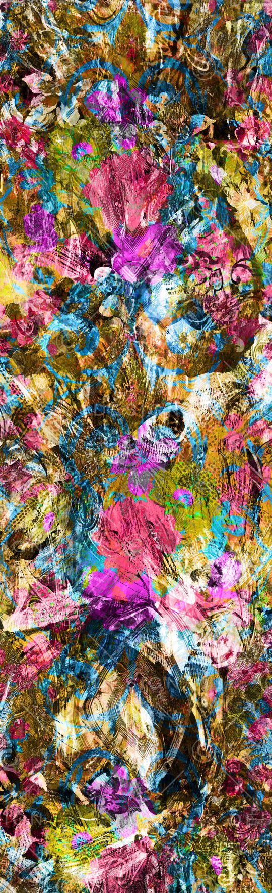 英文长巾印花华亿平台图片