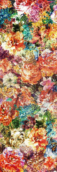 抽象花纹印花华亿平台图片