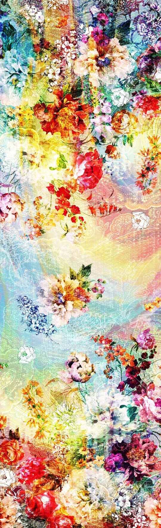 抽象花纹印花华亿平台图片