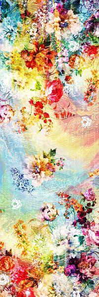 抽象花纹印花华亿平台图片