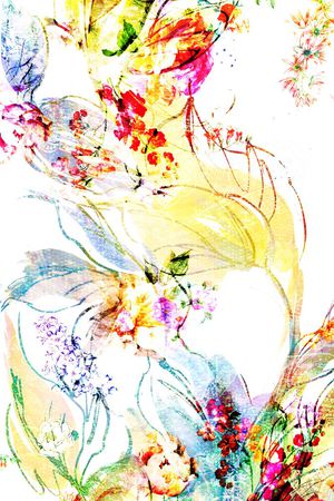 抽象花纹印花华亿平台图片