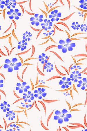 手绘印花华亿平台图片