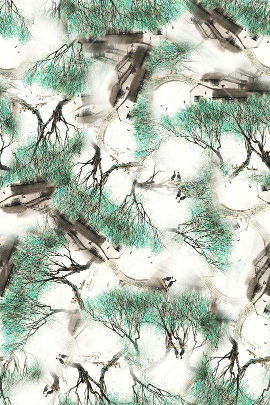 女装印花华亿平台图片