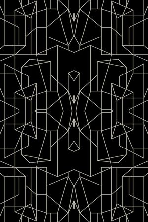 不规则几何印花华亿平台图片