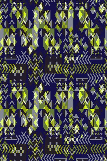 小方块印花华亿平台图片