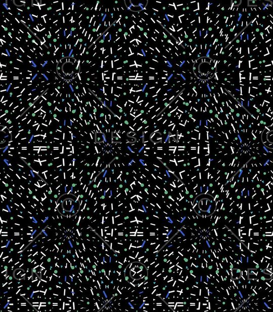 不规则几何印花华亿平台图片