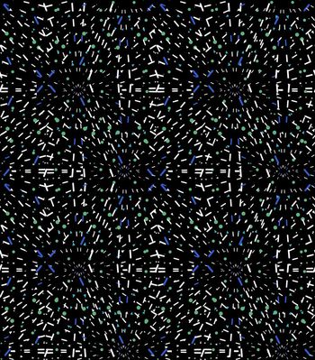 不规则几何印花华亿平台图片